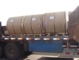 已裝車(chē)的鋁卷